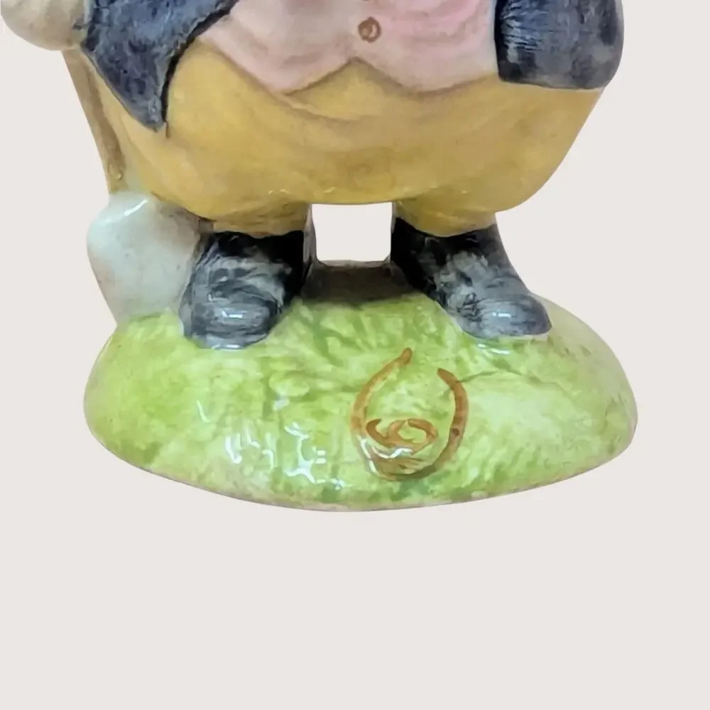 1970s Beswick F Warne Porcelain Tommy Brock Figurine